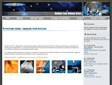 Tablet Screenshot of photonic-sense.com